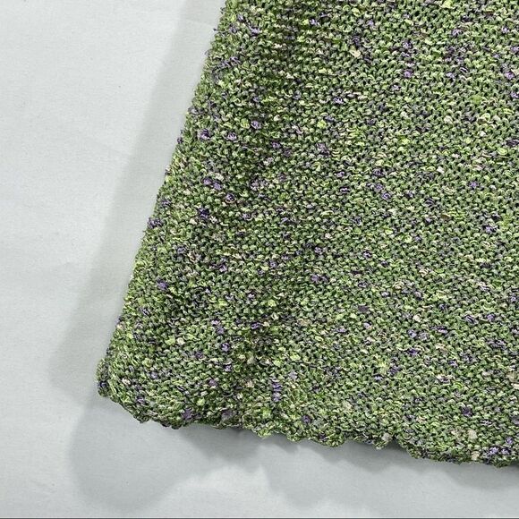 Crazy Horse Collection Green Knitted  Top - Picture 11 of 14